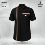 Premium Half Sleeve Shirt Black