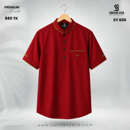 Half Sleeve Katua Maroon
